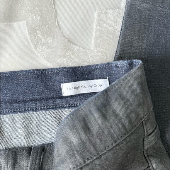 Frame Denim Black Ankle Cropped Jeans - Picture 9 of 9